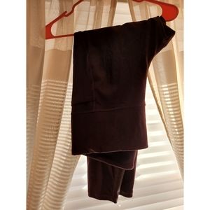 OLD NAVY GO DRY ACTIVE CROP LEGGINGS WITH POCKETS